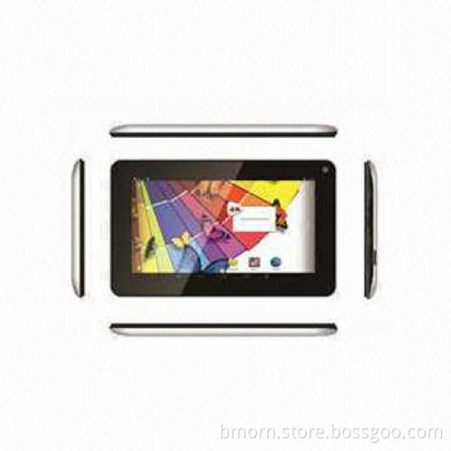 Tablet PCs, 7-inch Capacitive Touch Screen Display, 800 x 480 Pixels Resolution